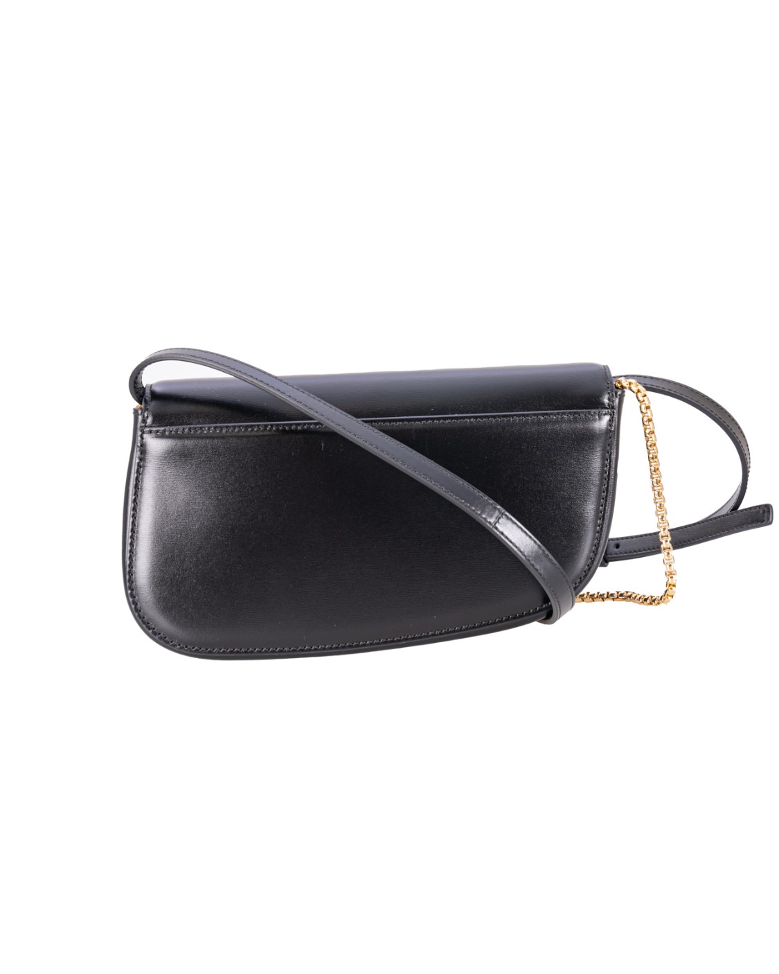 shop SALVATORE FERRAGAMO  Borsina: Salvatore Ferragamo borsa a spalla "Fiamma".
La struttura riprende la patta asimmetrica e la pulizia estetica dell'originale.
La nota lucente della tracollina metallica rimovibile per un'ulteriore opzione di styling.
Chiusura con ornamento dorato.
Tracolla in pelle regolabile e staccabile.
Dimensioni: Altezza 13.0 CM  Lunghezza 22.0 CM  Profondità 4.0 CM. Luce tracolla: 55 cm.
Composizione: vitello palmellato.
Made in Italy.. 218951 FIAMMA XS-775015 number 518691